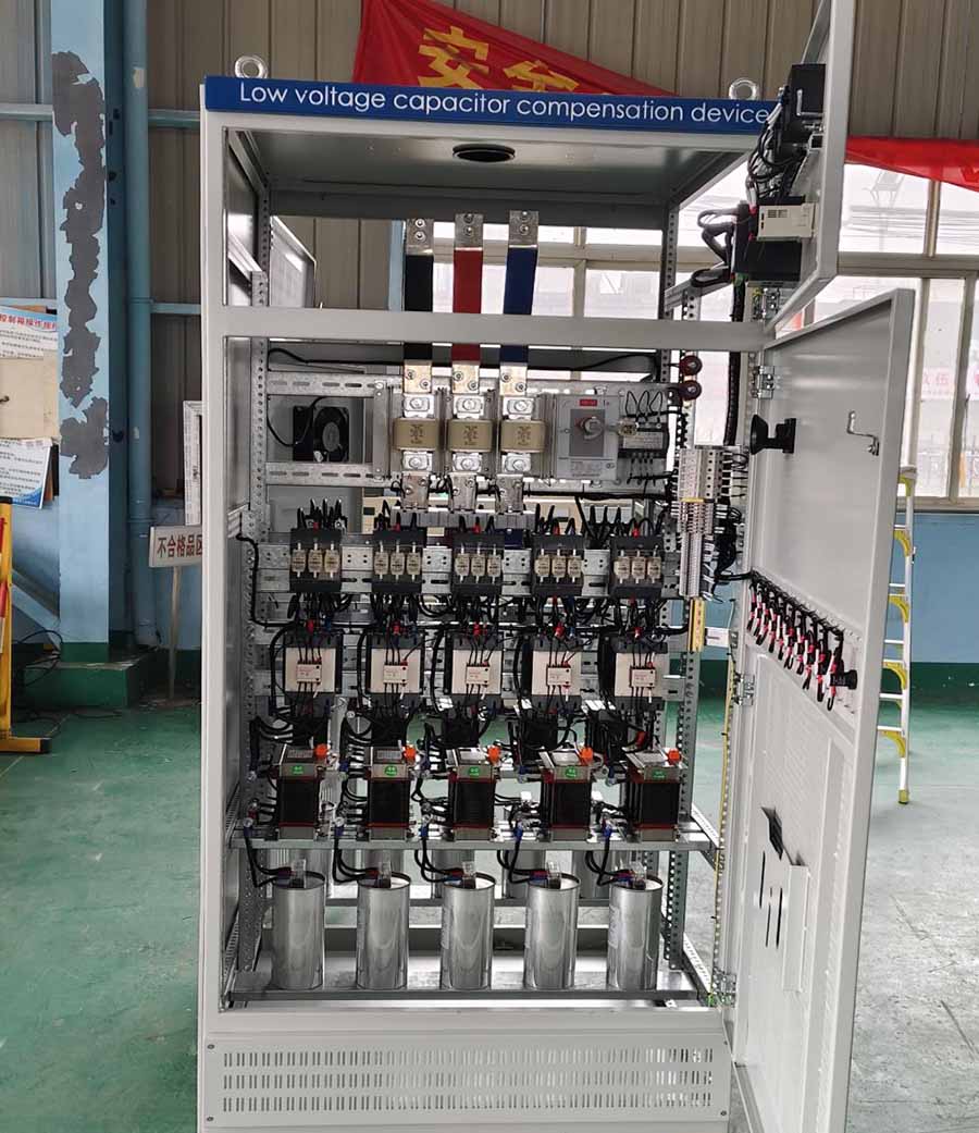 400V capacitor bank panel